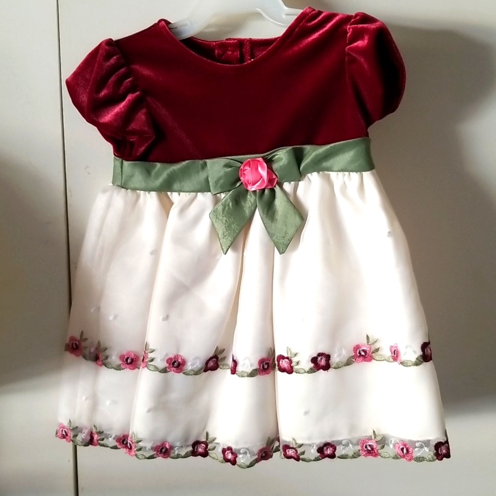 6-9 months girls winter dress